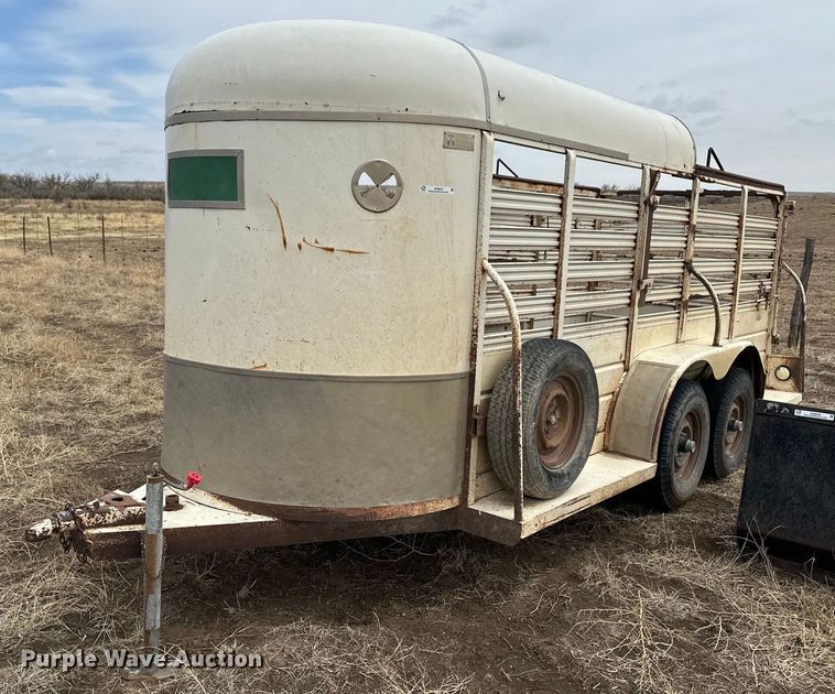 image for item KX9037 WW Trailer  livestock trailer