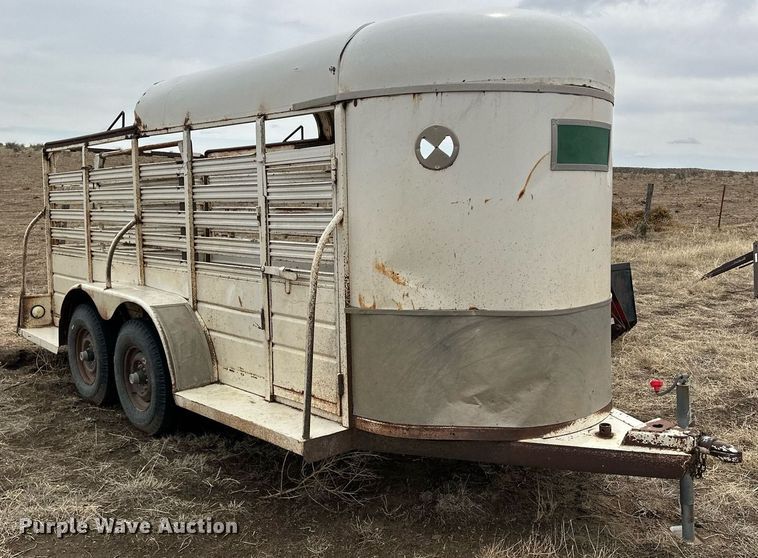 image for item KX9037 WW Trailer  livestock trailer