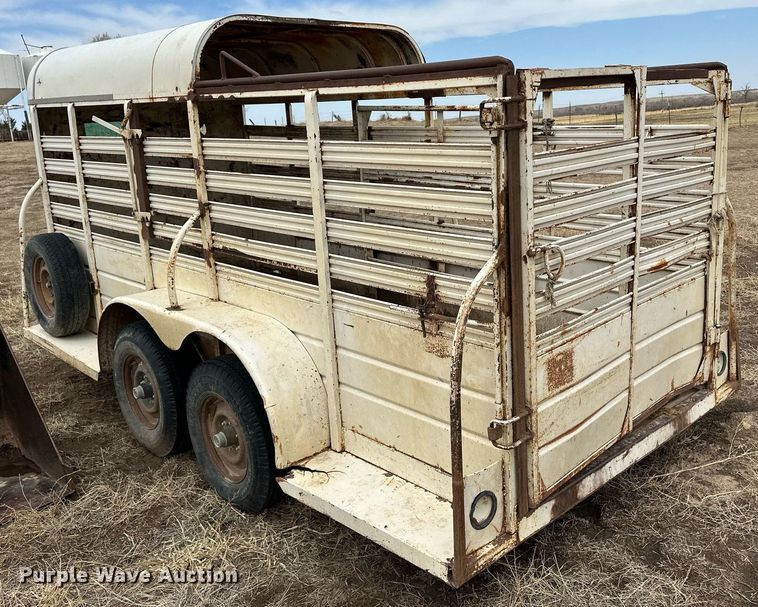image for item KX9037 WW Trailer  livestock trailer