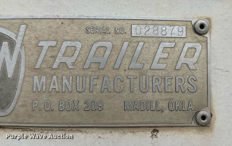 image for item KX9037 WW Trailer  livestock trailer