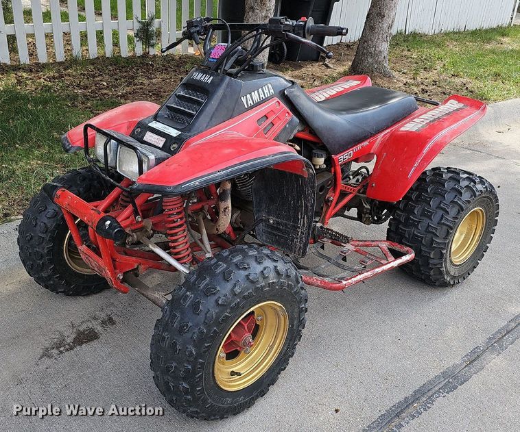 image for item LE9341 1987 Yamaha 350  ATV