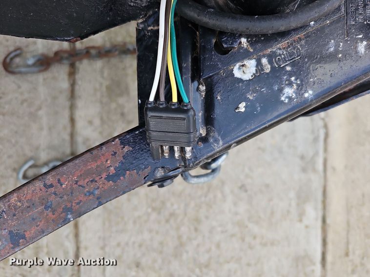 image for item LE9342 1980 Shop built  utility trailer