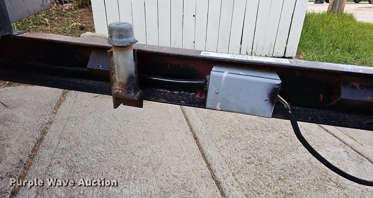 image for item LE9342 1980 Shop built  utility trailer