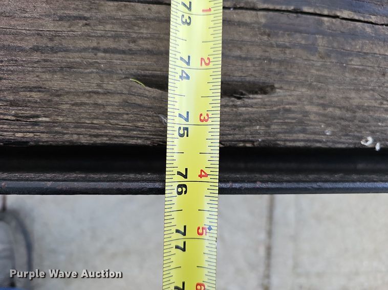 image for item LE9342 1980 Shop built  utility trailer