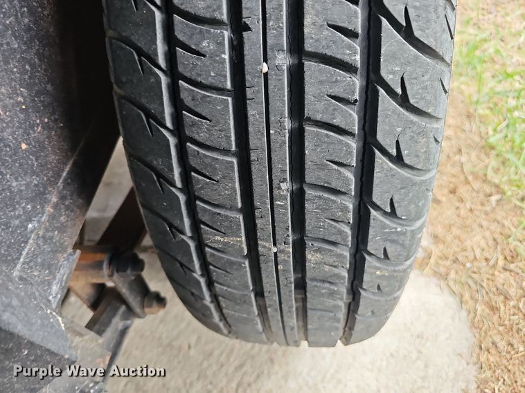 image for item LE9342 1980 Shop built  utility trailer