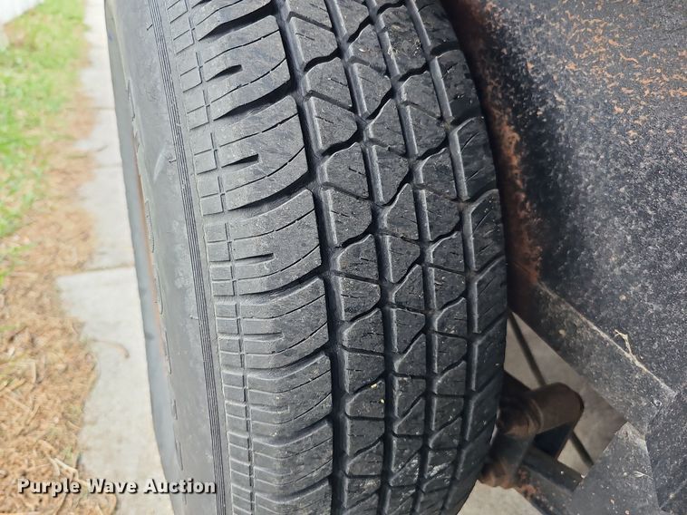 image for item LE9342 1980 Shop built  utility trailer