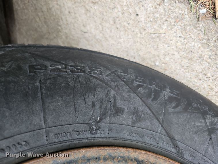 image for item LE9342 1980 Shop built  utility trailer