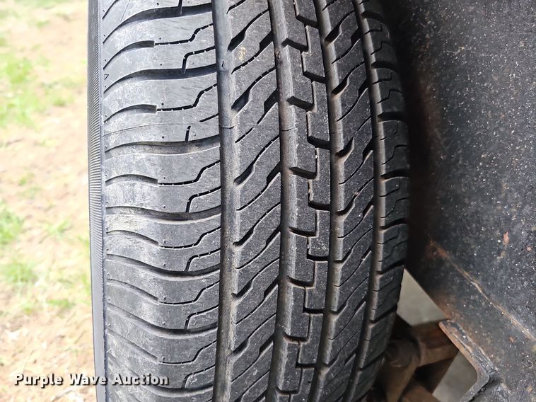 image for item LE9342 1980 Shop built  utility trailer