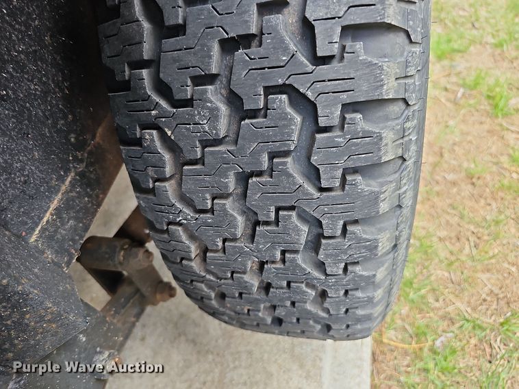 image for item LE9342 1980 Shop built  utility trailer