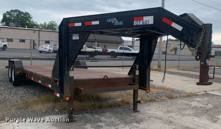 image for item LH9570 2007 Load Trail  tilt deck equipment trailer