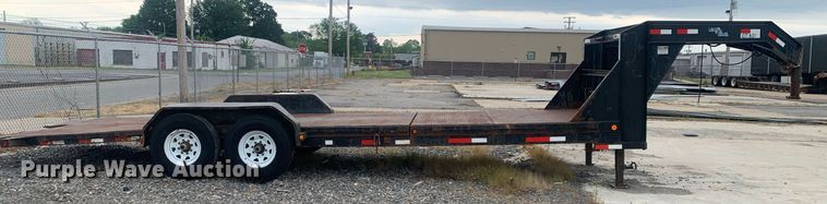 image for item LH9570 2007 Load Trail  tilt deck equipment trailer