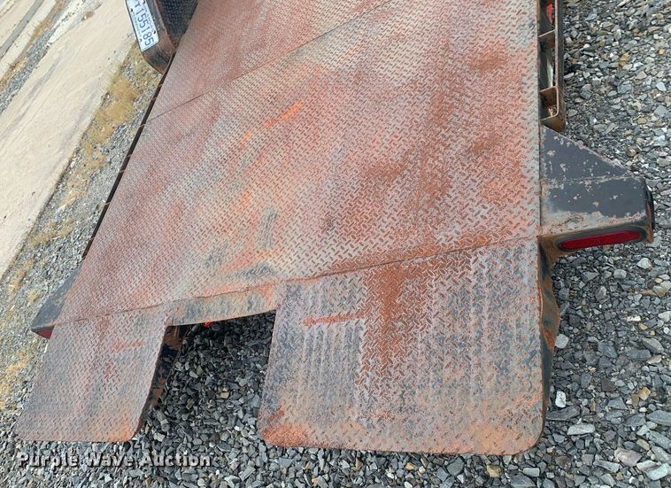 image for item LH9570 2007 Load Trail  tilt deck equipment trailer