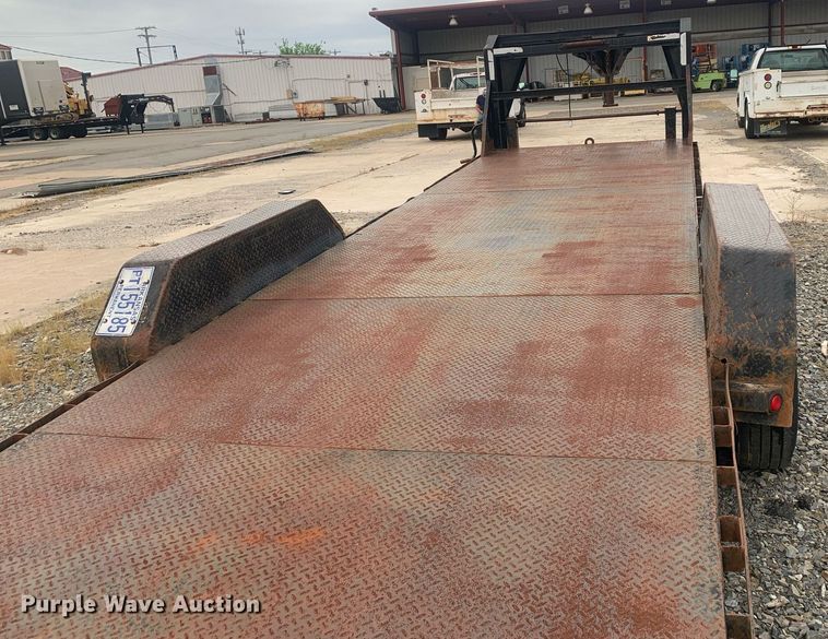 image for item LH9570 2007 Load Trail  tilt deck equipment trailer