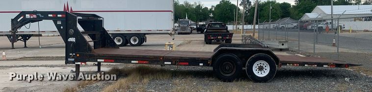 image for item LH9570 2007 Load Trail  tilt deck equipment trailer