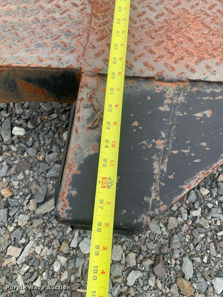 image for item LH9570 2007 Load Trail  tilt deck equipment trailer