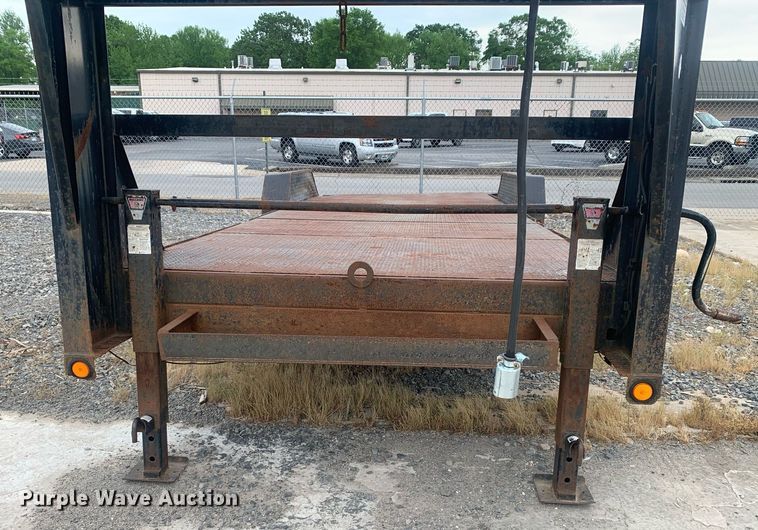 image for item LH9570 2007 Load Trail  tilt deck equipment trailer