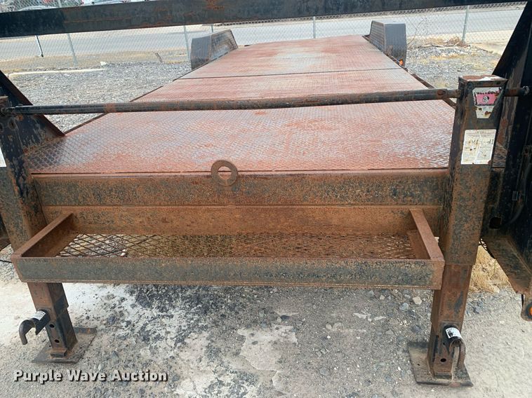 image for item LH9570 2007 Load Trail  tilt deck equipment trailer