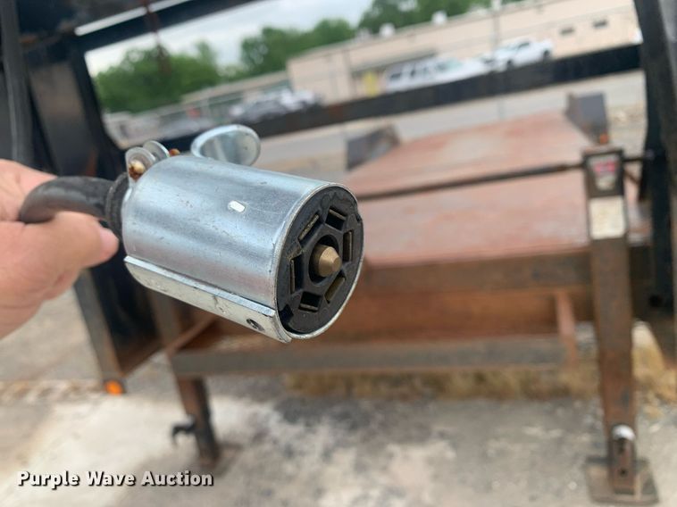 image for item LH9570 2007 Load Trail  tilt deck equipment trailer