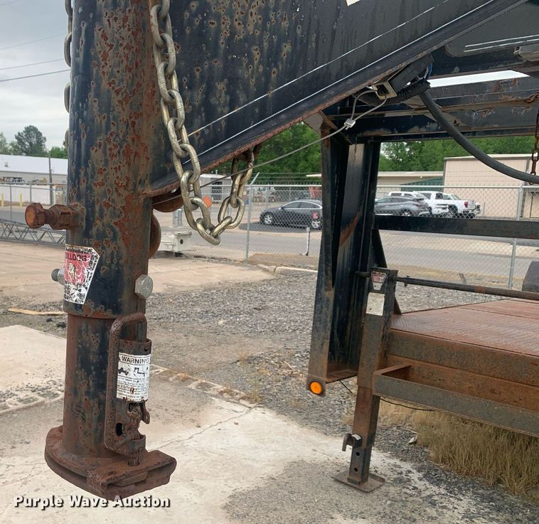 image for item LH9570 2007 Load Trail  tilt deck equipment trailer