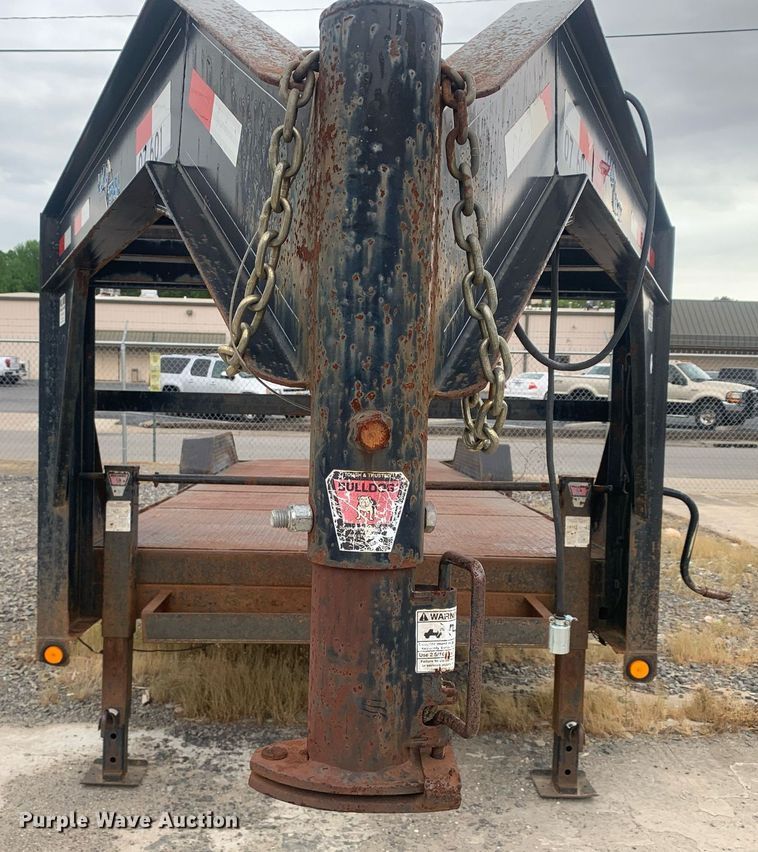 image for item LH9570 2007 Load Trail  tilt deck equipment trailer