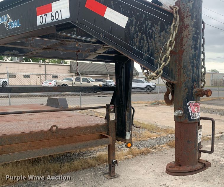 image for item LH9570 2007 Load Trail  tilt deck equipment trailer