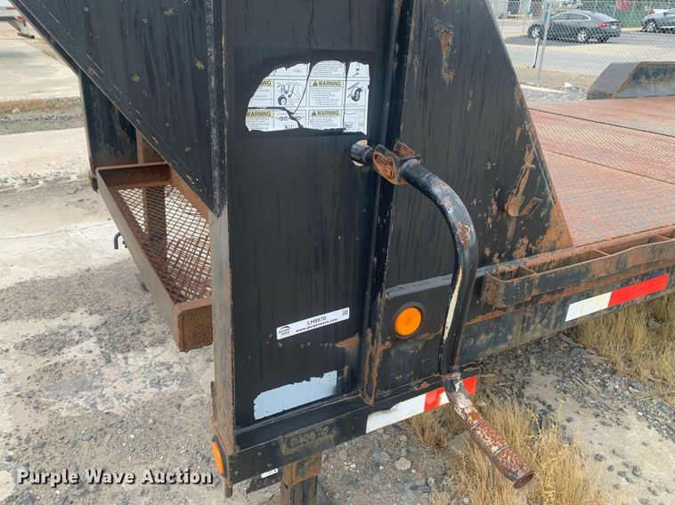 image for item LH9570 2007 Load Trail  tilt deck equipment trailer