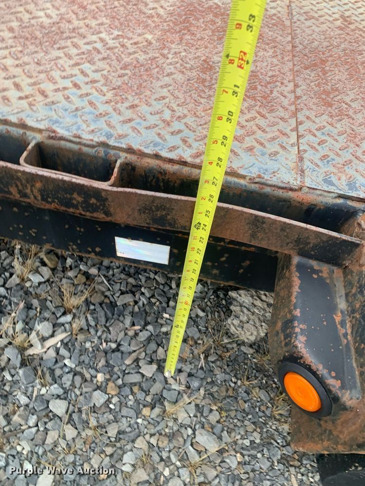 image for item LH9570 2007 Load Trail  tilt deck equipment trailer