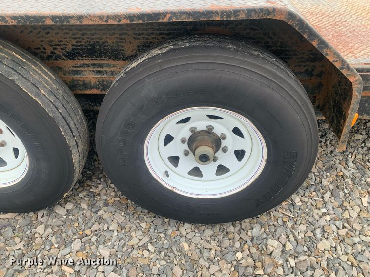 image for item LH9570 2007 Load Trail  tilt deck equipment trailer