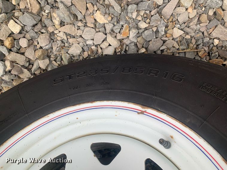 image for item LH9570 2007 Load Trail  tilt deck equipment trailer