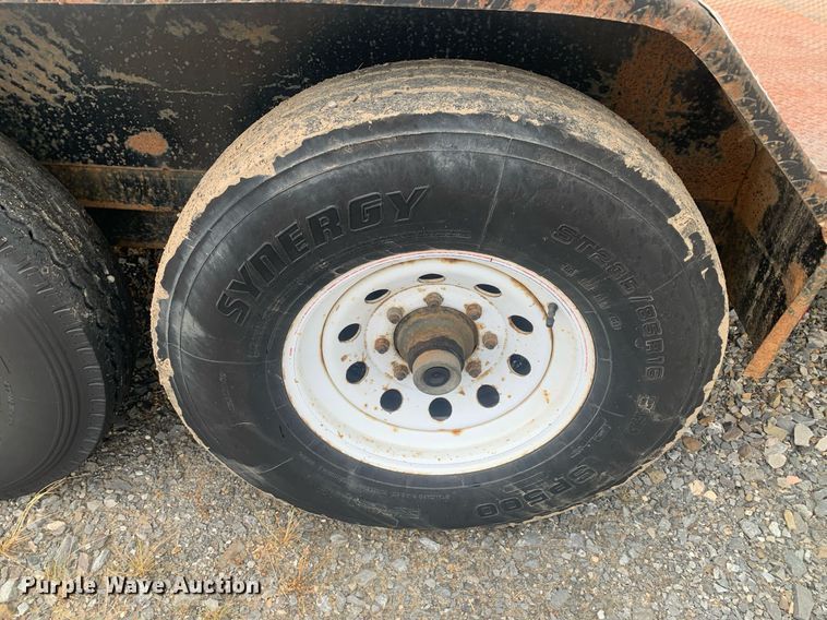 image for item LH9570 2007 Load Trail  tilt deck equipment trailer