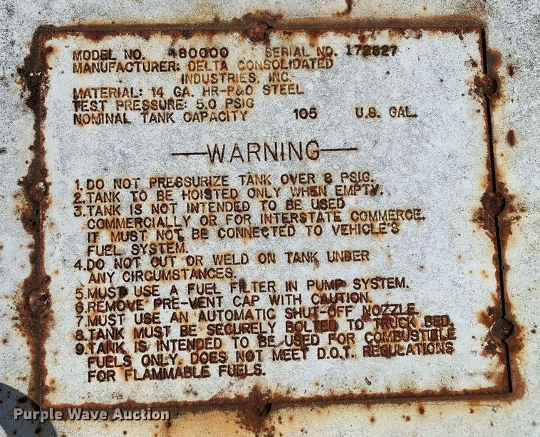 image for item LH9592 (6) auxiliary fuel tanks