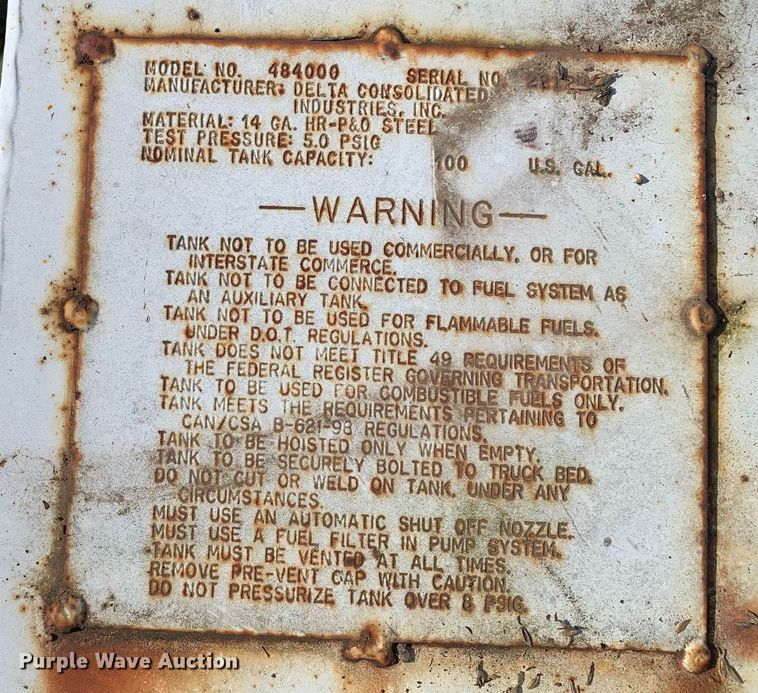 image for item LH9592 (6) auxiliary fuel tanks