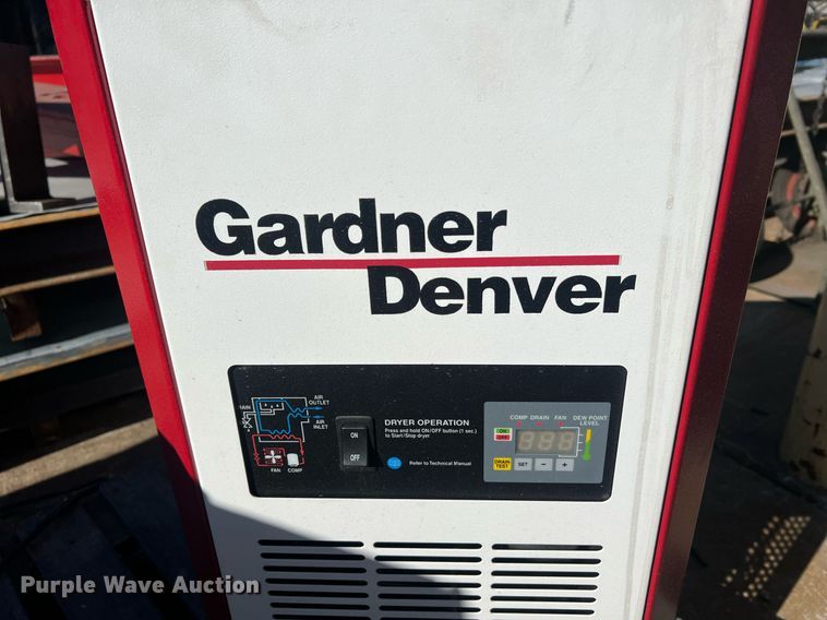 image for item LI9650 Gardner Denver XGNC75A100  refrigerated compressed air dryer