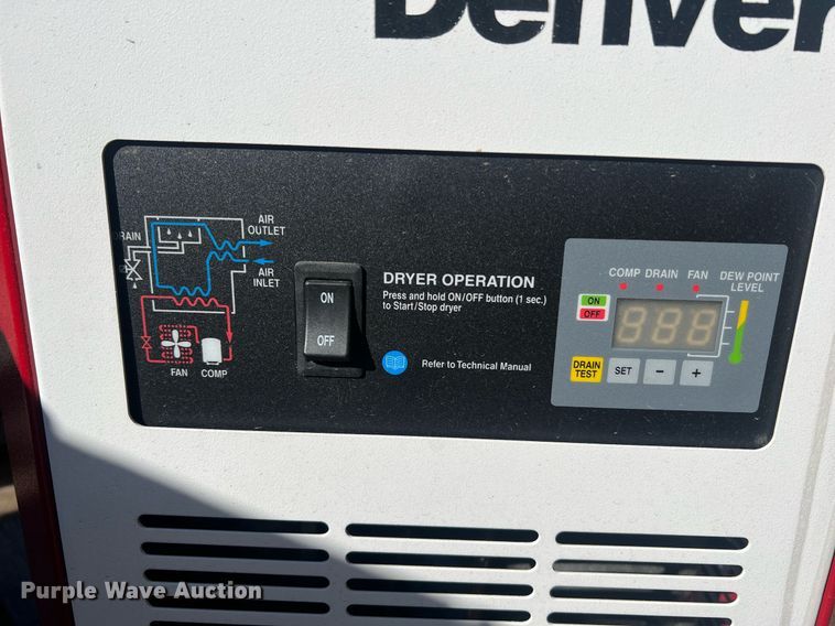 image for item LI9650 Gardner Denver XGNC75A100  refrigerated compressed air dryer