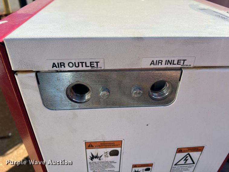 image for item LI9650 Gardner Denver XGNC75A100  refrigerated compressed air dryer