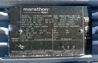 image for item LI9651 Marathon XVF286TTTNA17101BBL  electric motor