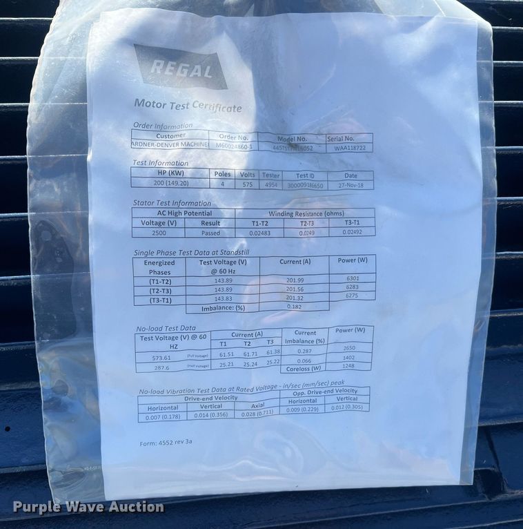 image for item LI9654 Marathon TVM445TSTFN16052AA  electric motor