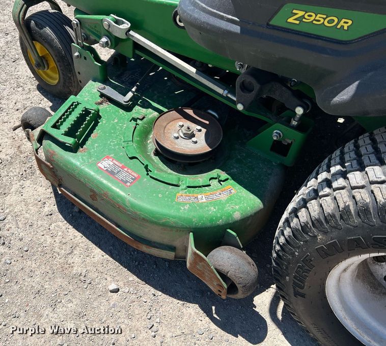 image for item LI9662 John Deere Z950R  ZTR lawn mower