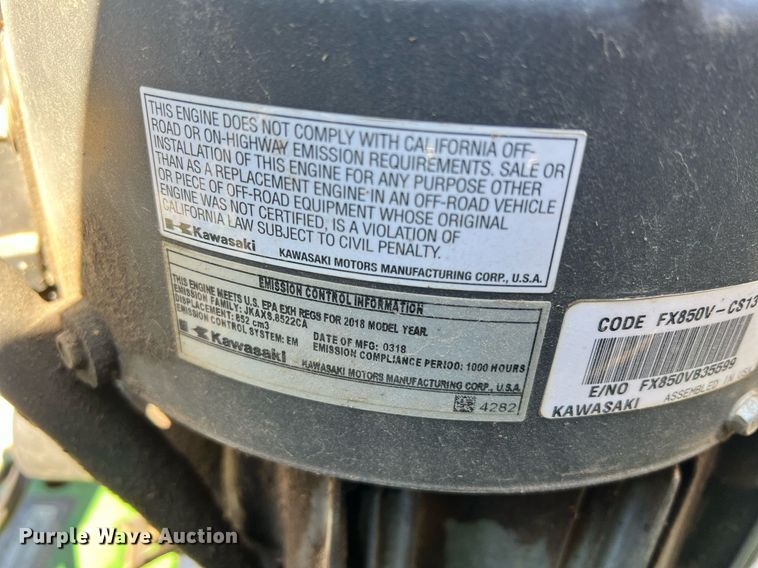 image for item LI9662 John Deere Z950R  ZTR lawn mower