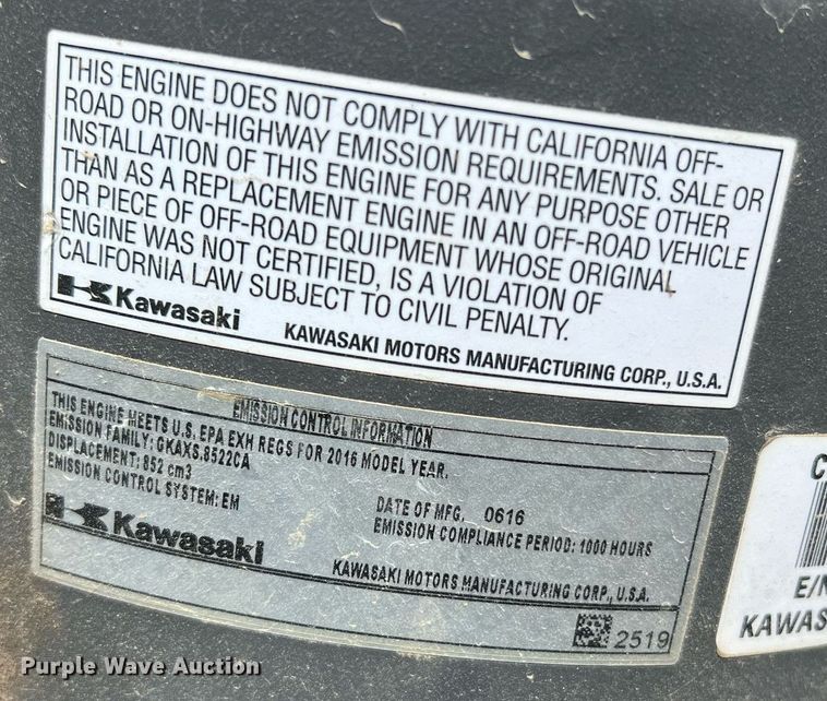 image for item LI9663 John Deere Z950R  ZTR lawn mower