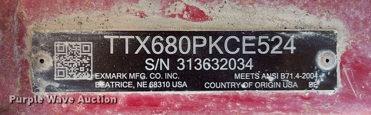 image for item LI9664 Exmark X-Series  ZTR lawn mower