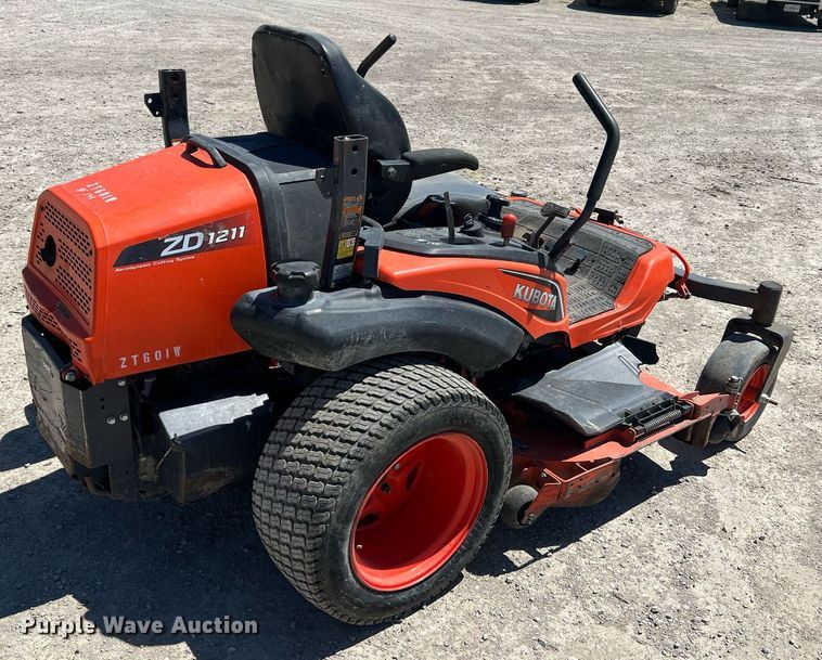 image for item LI9665 Kubota ZD1211  ZTR lawn mower