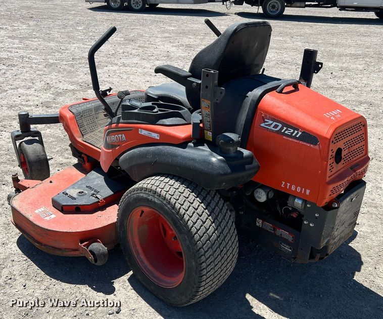 image for item LI9665 Kubota ZD1211  ZTR lawn mower