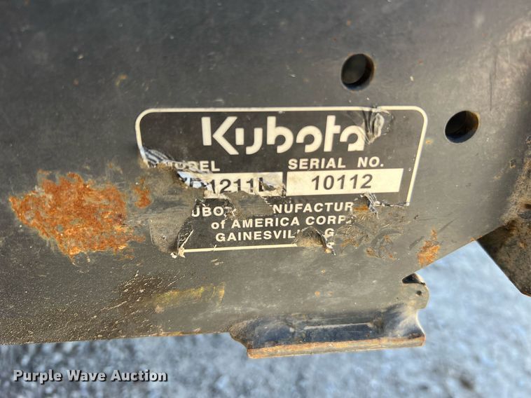 image for item LI9665 Kubota ZD1211  ZTR lawn mower