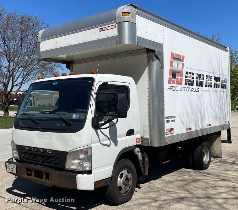image for item LJ9641 2007 Mitsubishi Fuso FE84D  box truck