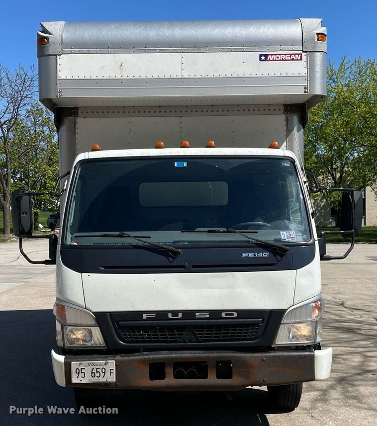 image for item LJ9641 2007 Mitsubishi Fuso FE84D  box truck