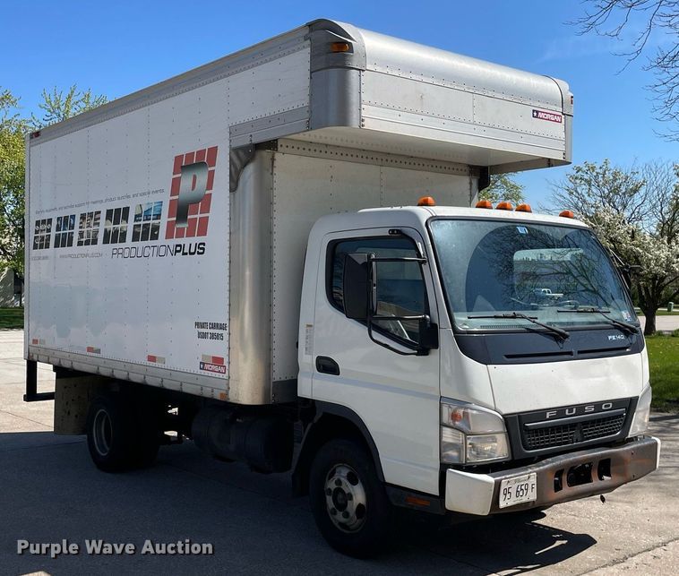 image for item LJ9641 2007 Mitsubishi Fuso FE84D  box truck