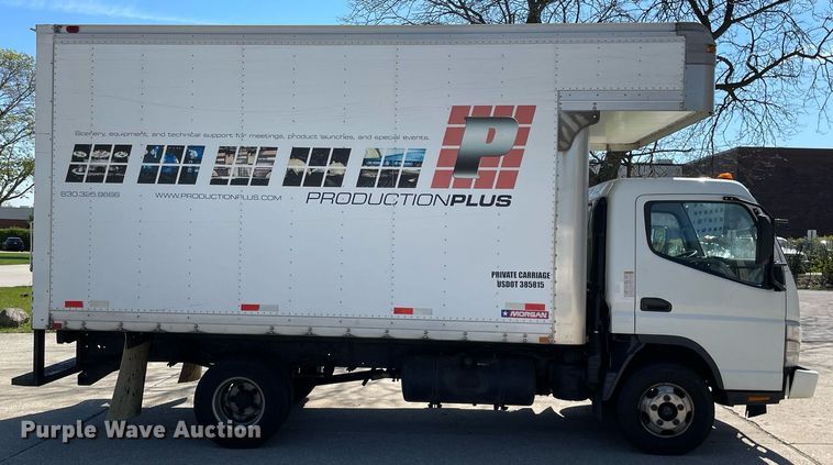 image for item LJ9641 2007 Mitsubishi Fuso FE84D  box truck