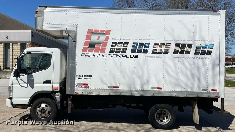 image for item LJ9641 2007 Mitsubishi Fuso FE84D  box truck
