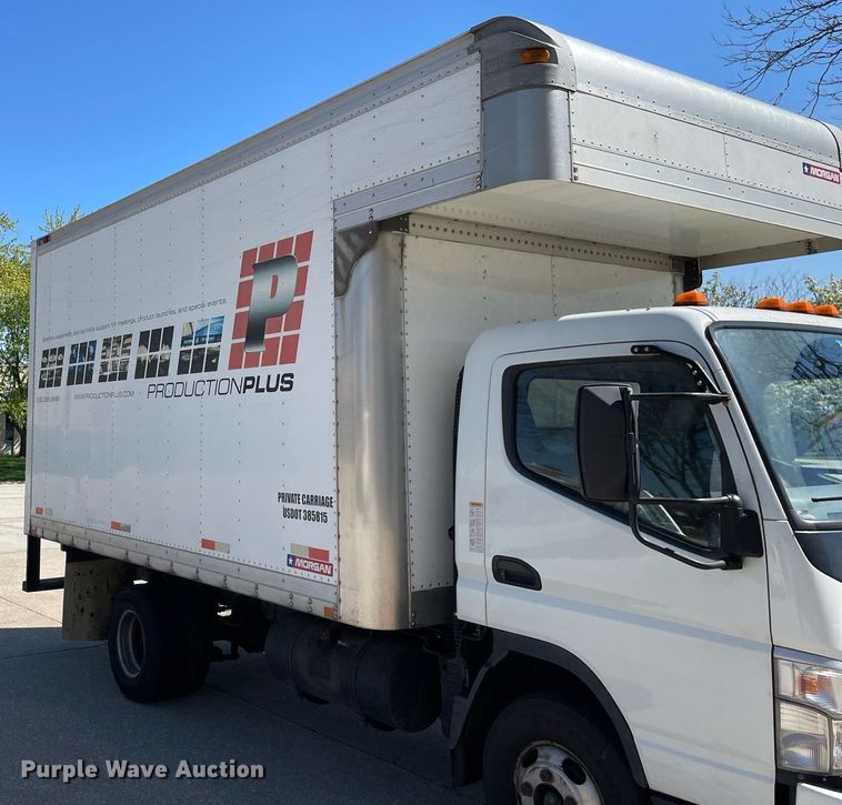 image for item LJ9641 2007 Mitsubishi Fuso FE84D  box truck